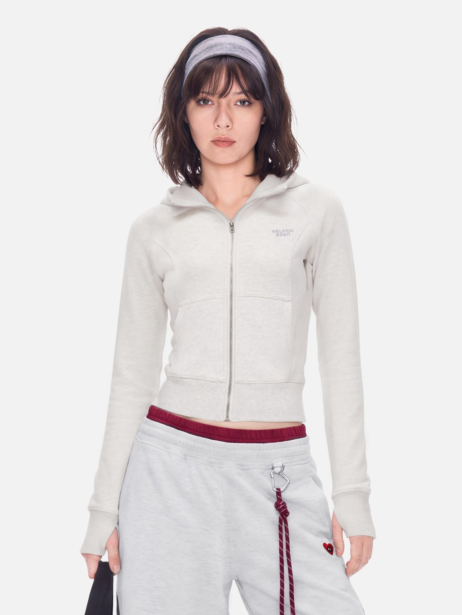 Aelfric Eden Seam Panel Zip Up Hoodie