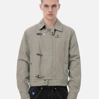 Aelfric Eden Fireman Clasp Washed Jacket