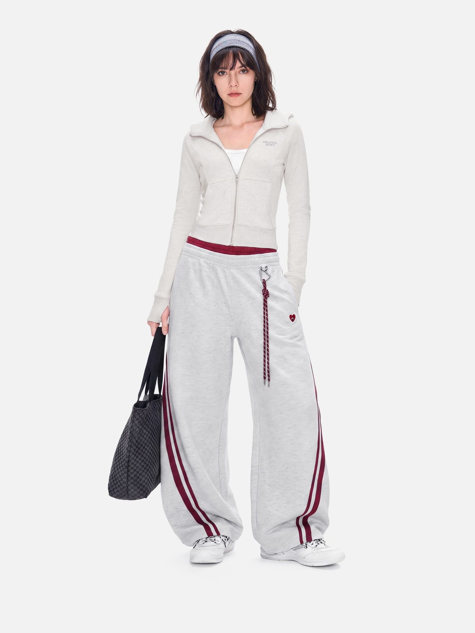 Aelfric Eden Seam Panel Zip Up Hoodie