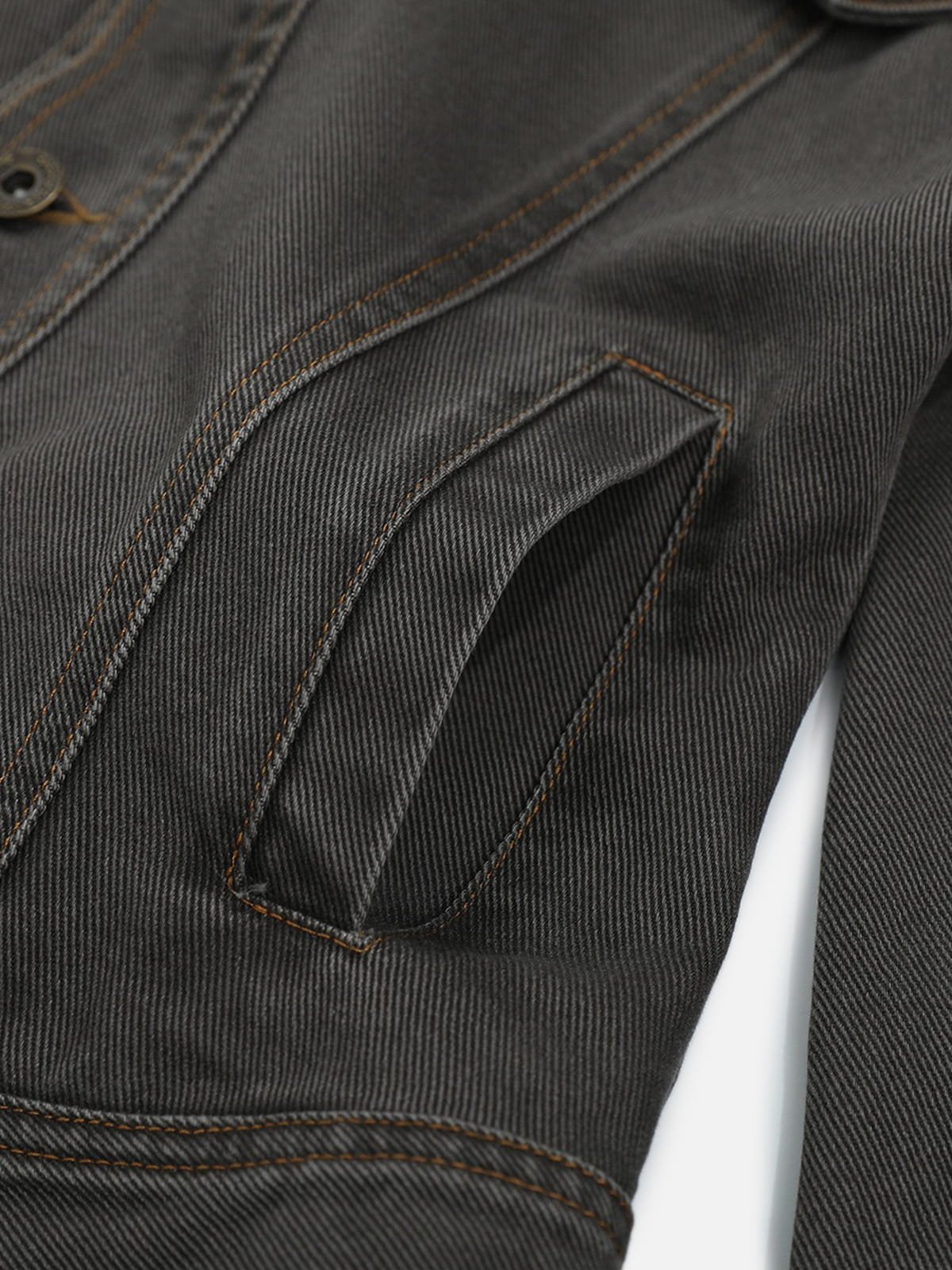 Aelfric Eden Stand Collar Denim Jacket