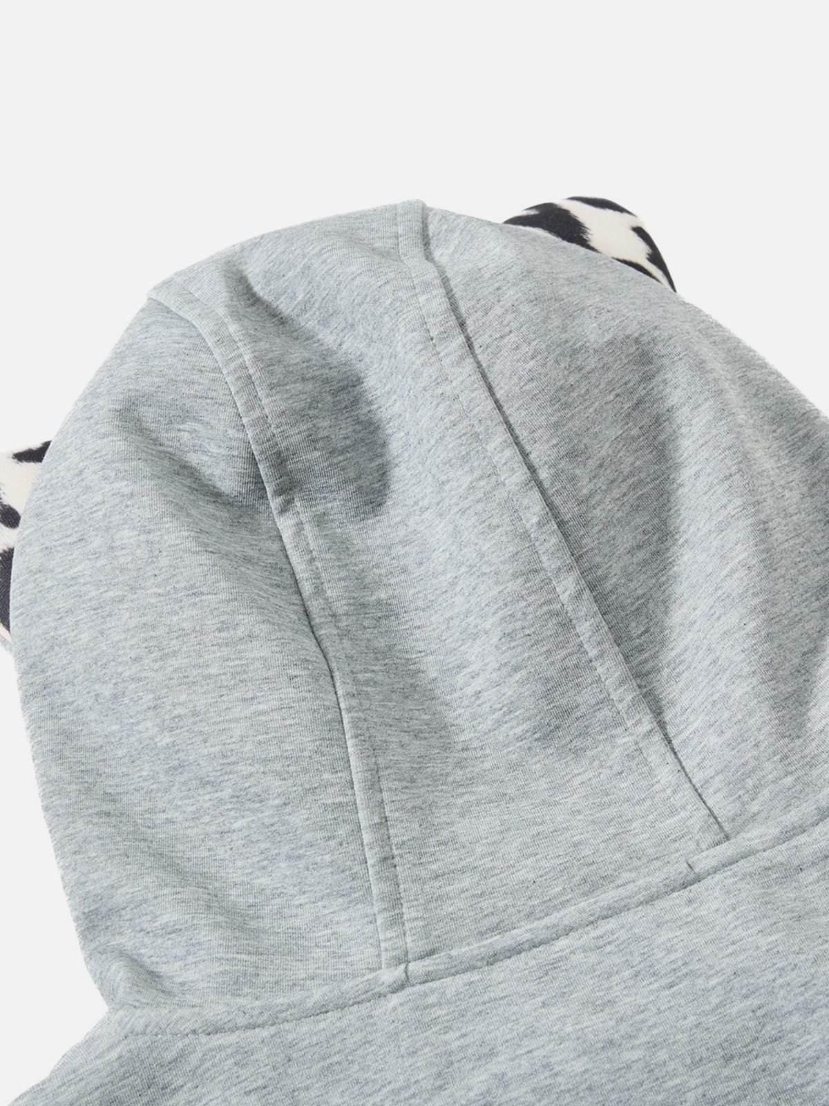 Aelfric Eden Reversible Leopard Zip Up Hoodie