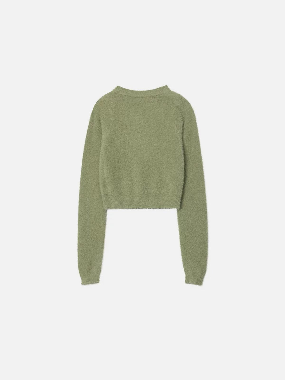 Aelfric Eden Cropped Dog Graphic Sweater