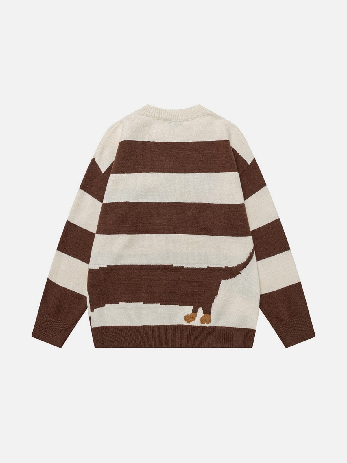 Aelfric Eden Striped Dachshund Sweater