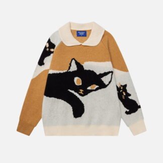 Aelfric Eden Cat Graphic Sweater