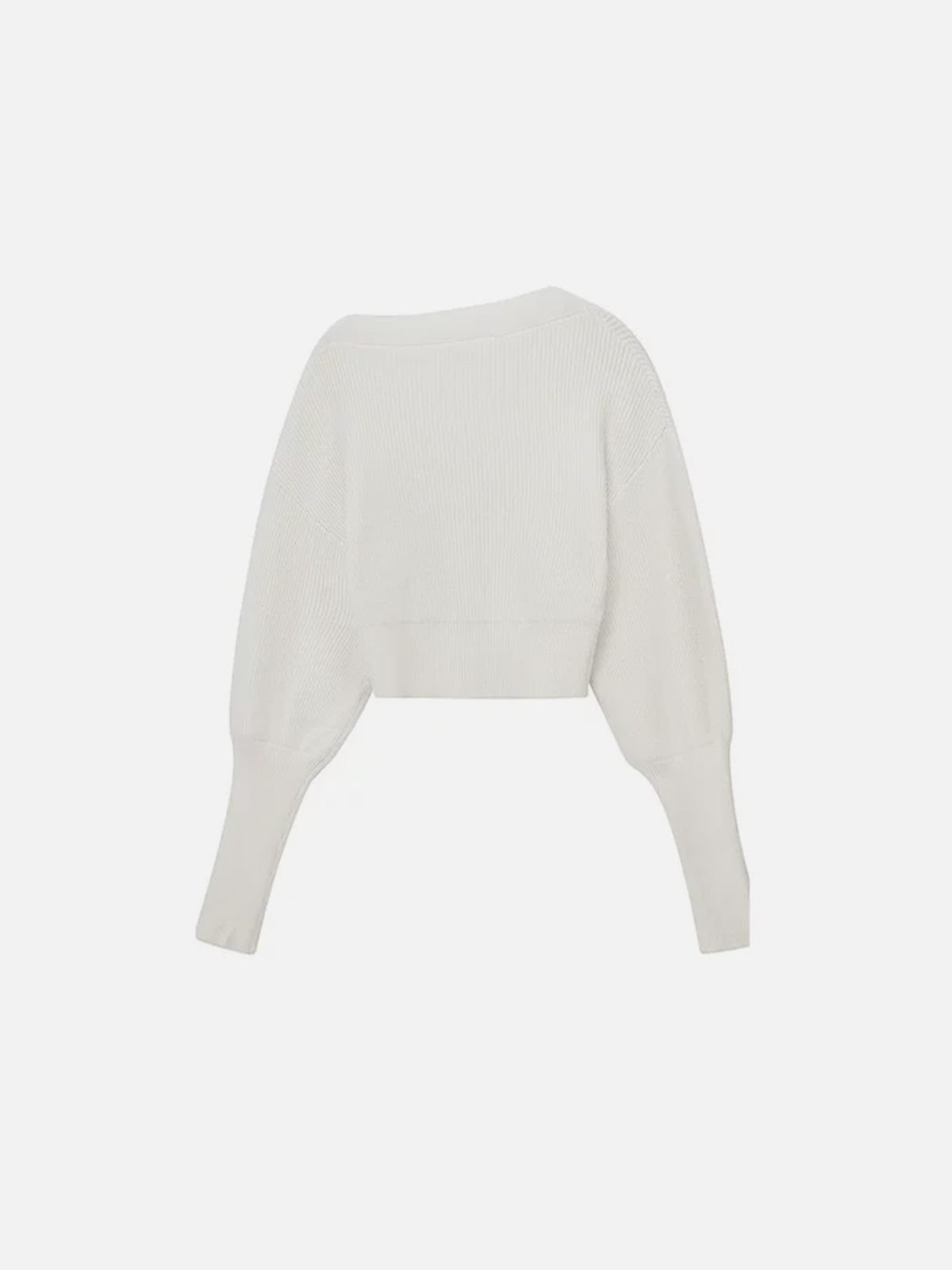 Aelfric Eden Cropped Shoulder Button Sweater