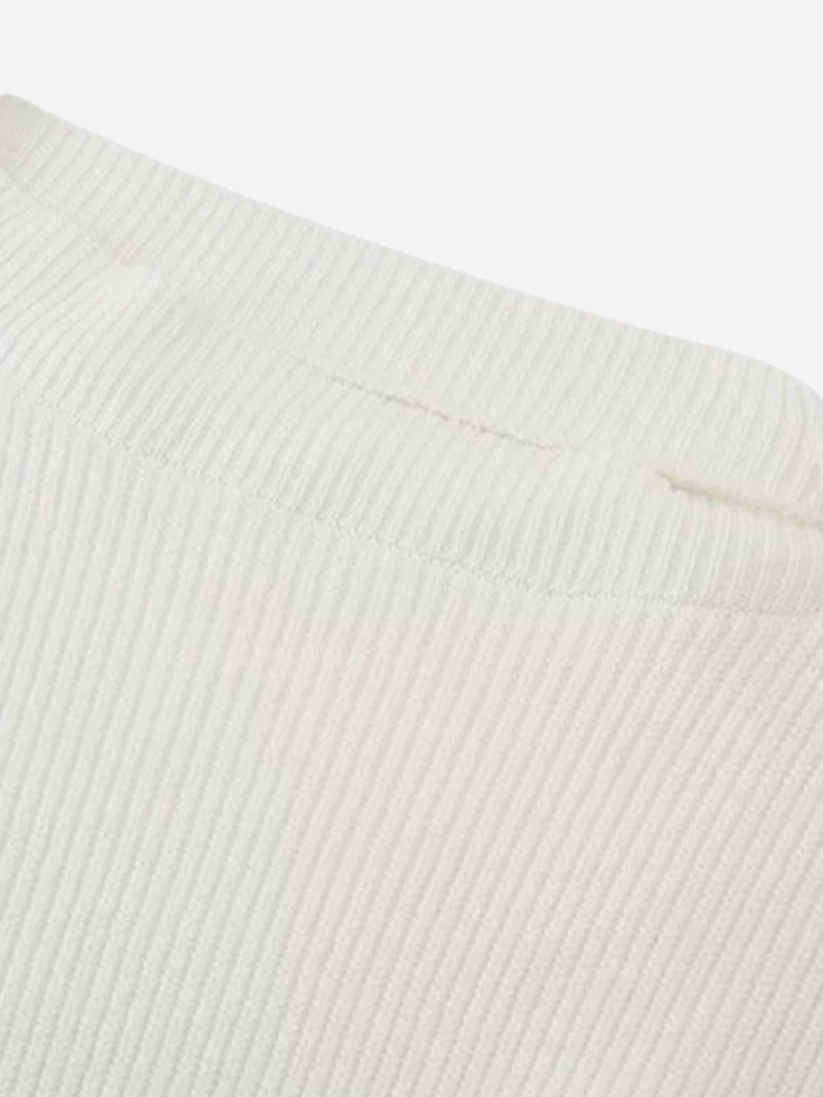 Aelfric Eden Cropped Shoulder Button Sweater