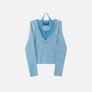 Aelfric Eden Layered Halter Neck Sweater