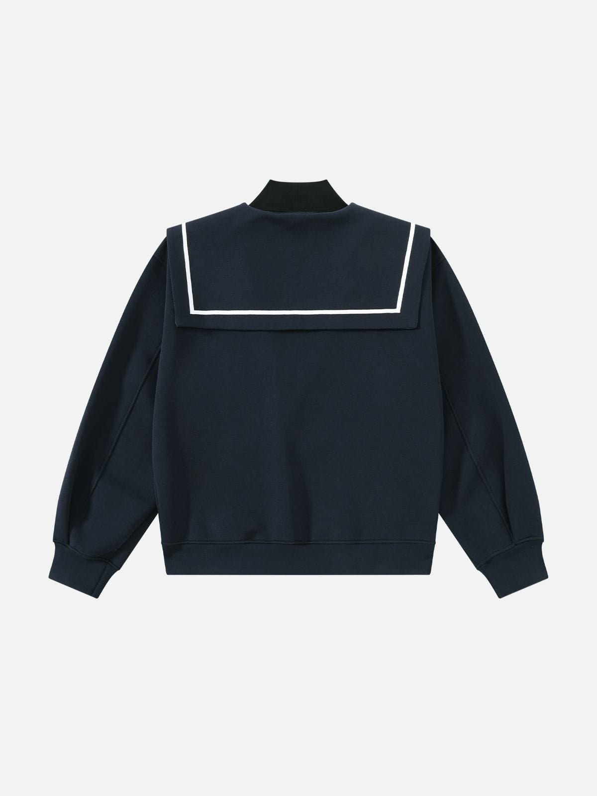 Aelfric Eden Striped Sailor Collar Pullover Hoodie