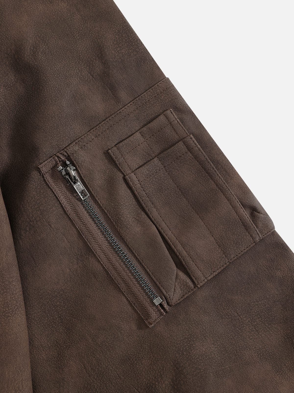 Aelfric EdenTwo Layered Faux Suede Jacket