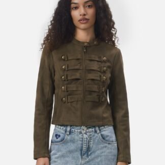 Aelfric Eden Faux Suede Napoleon Jacket