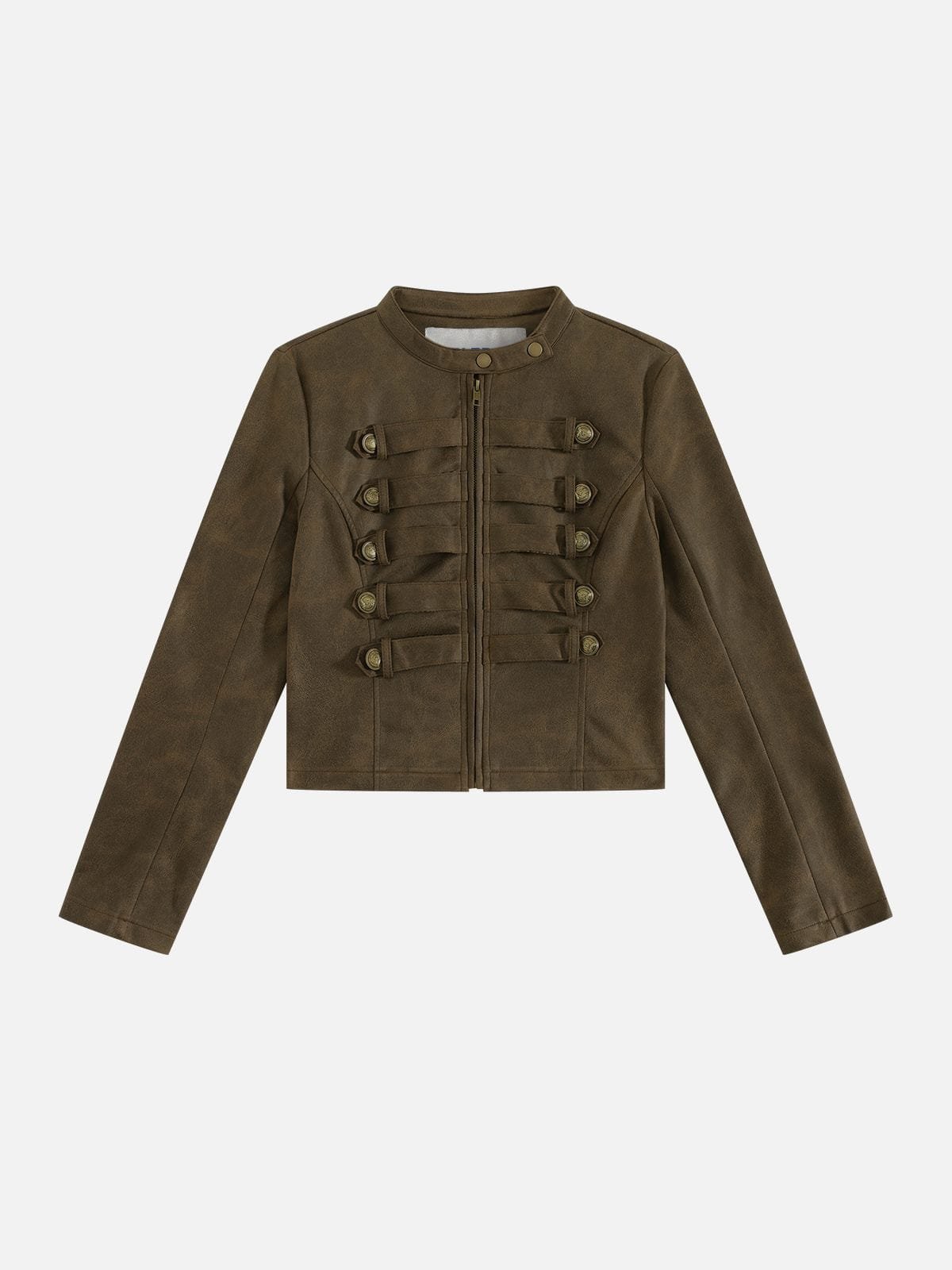 Aelfric Eden Faux Suede Napoleon Jacket