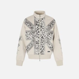 Aelfric Eden Leopard Flag Jacket