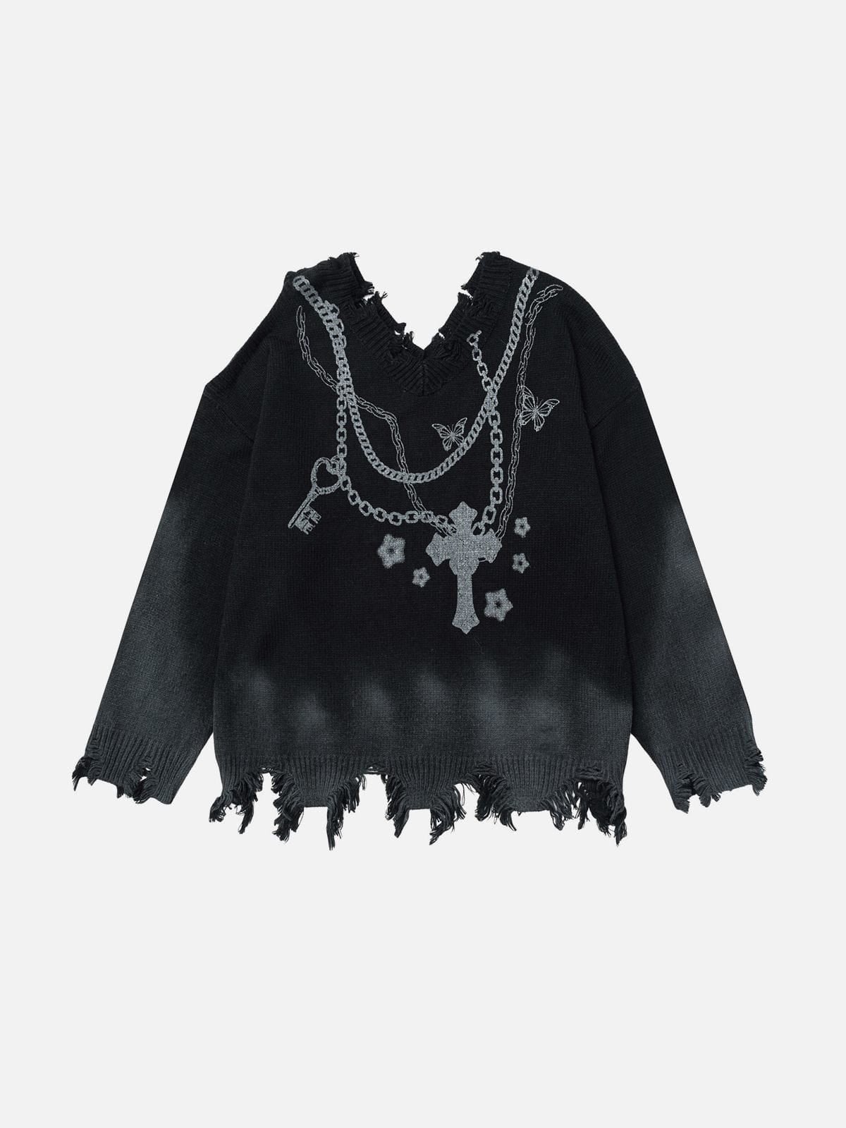Aelfric Eden Distressed Sweater
