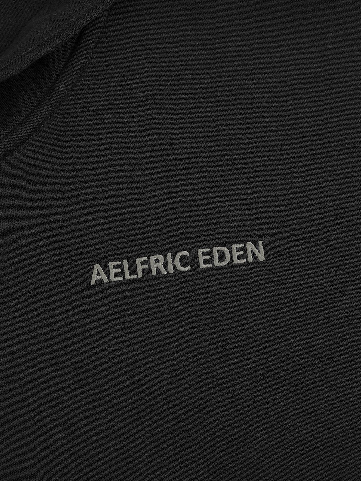 Aelfric Eden Boxy Fireman Clasp Zip Up Hoodie
