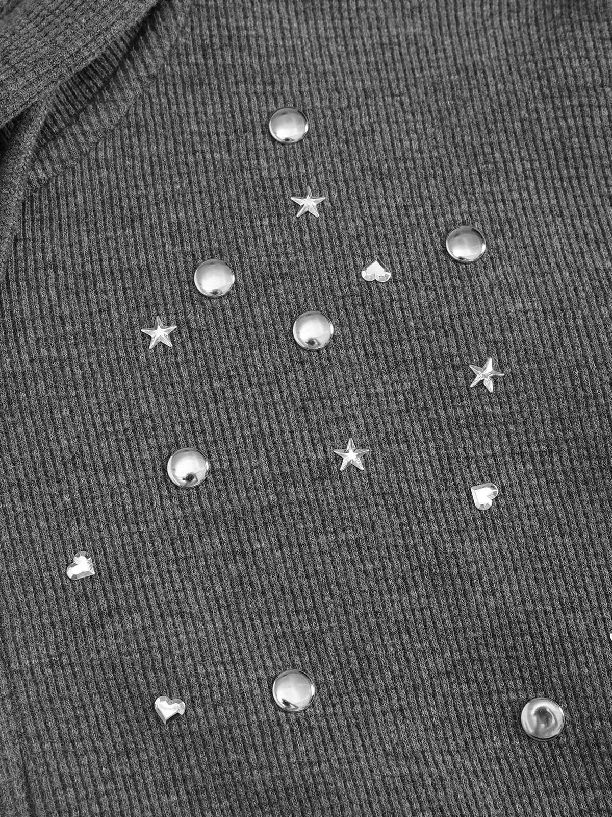Aelfric Eden Studded Zip Up Hoodie