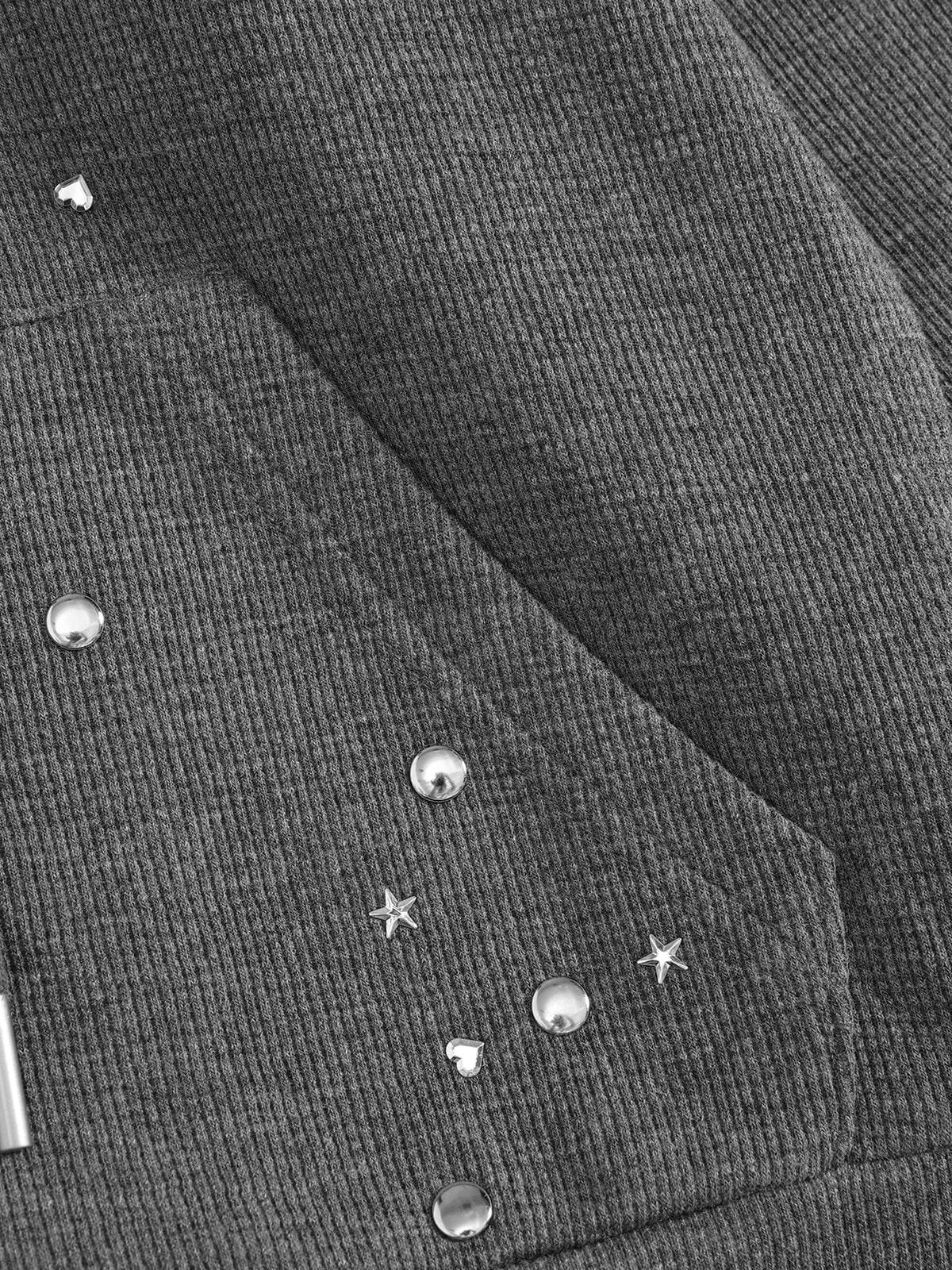 Aelfric Eden Studded Zip Up Hoodie