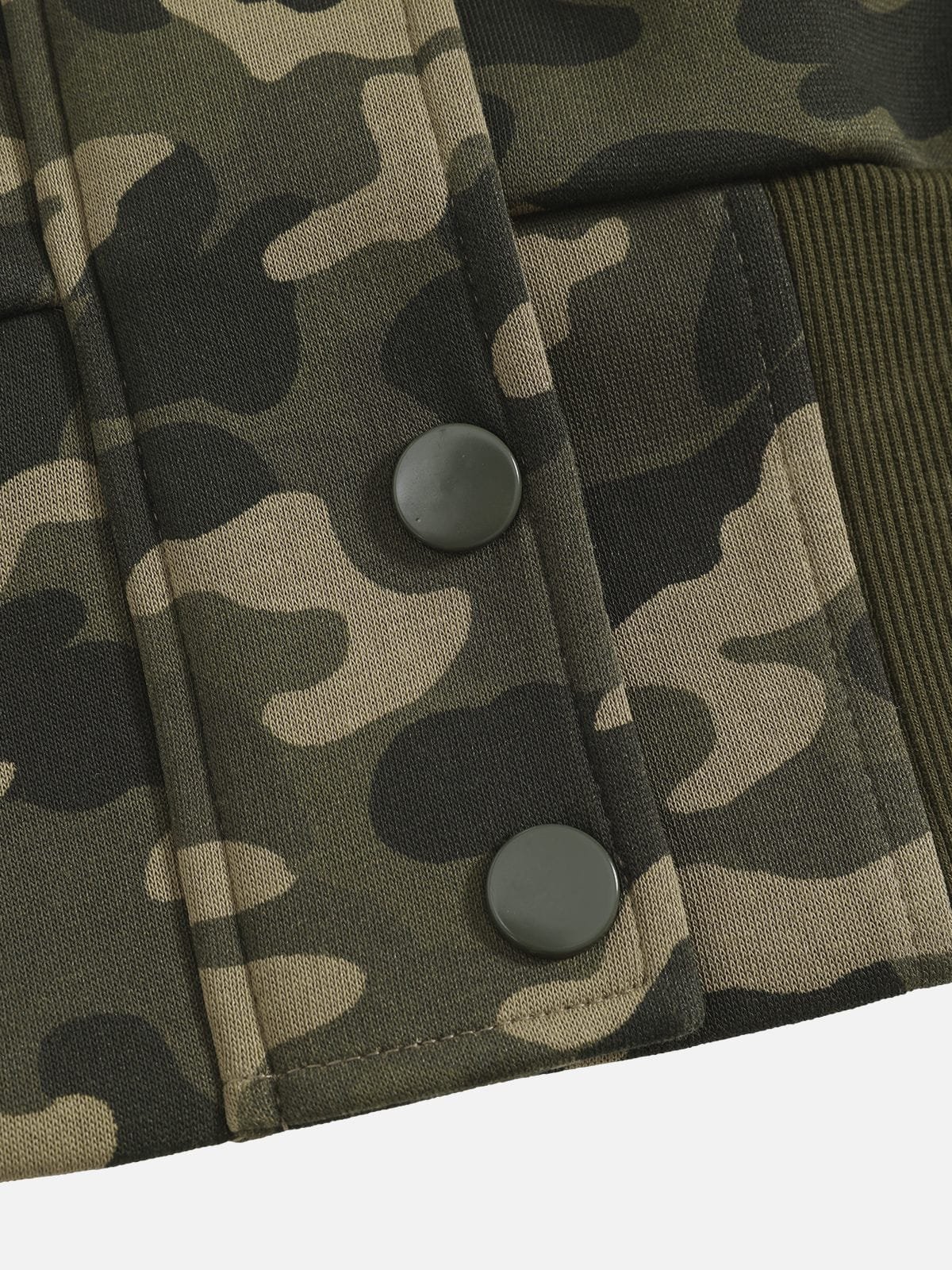 Aelfric Eden CAMO Faux Fur Zip Up Hoodie