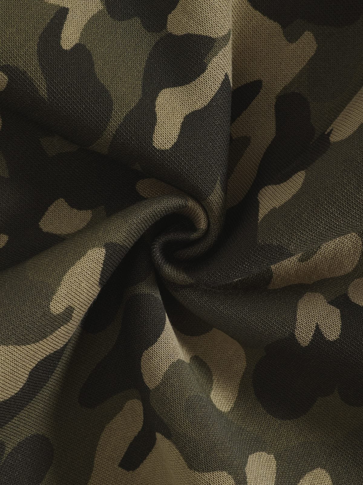 Aelfric Eden CAMO Faux Fur Zip Up Hoodie