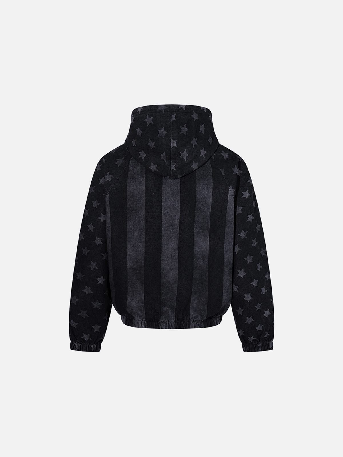 Aelfric Eden Stripe Star Pullover Hoodie