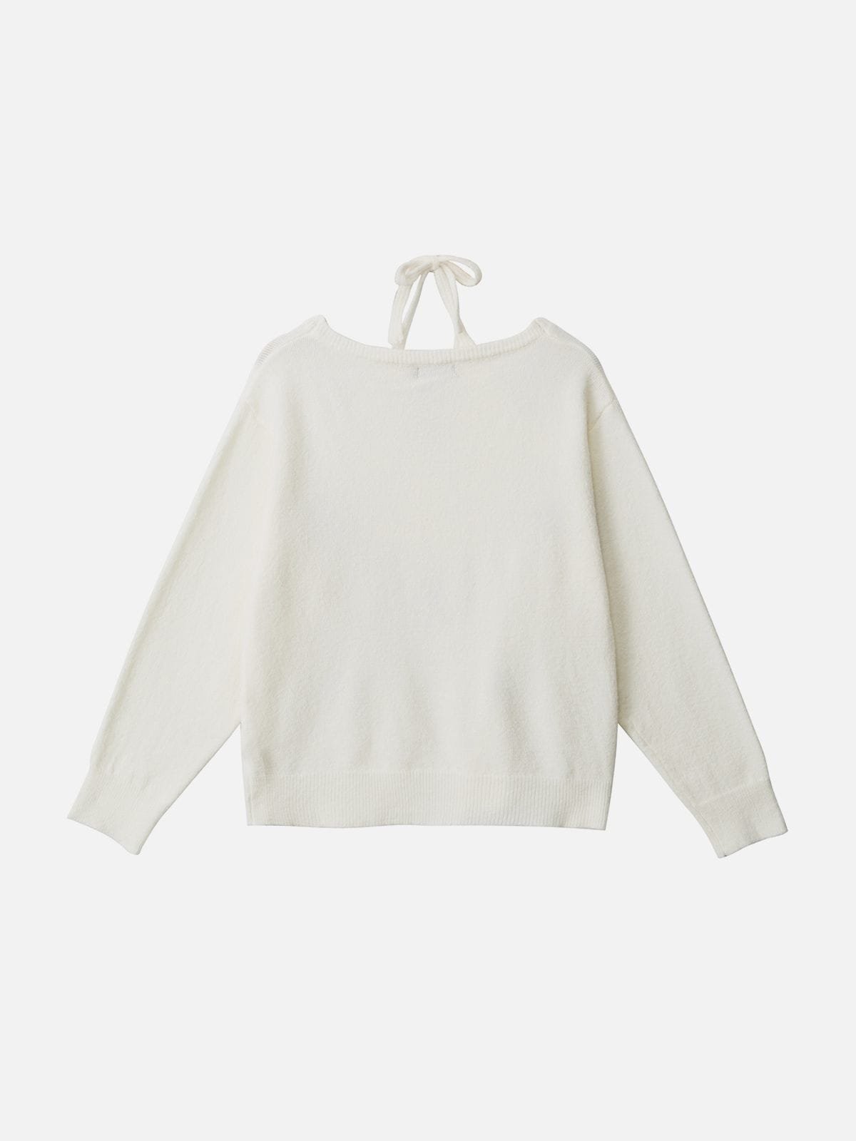 Aelfric Eden Bow Off-The-Shoulder Sweater