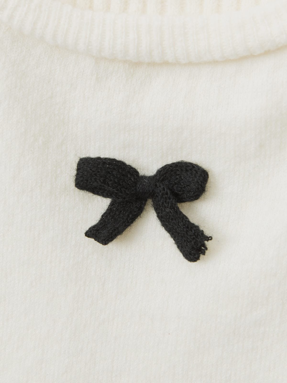 Aelfric Eden Bow Off-The-Shoulder Sweater