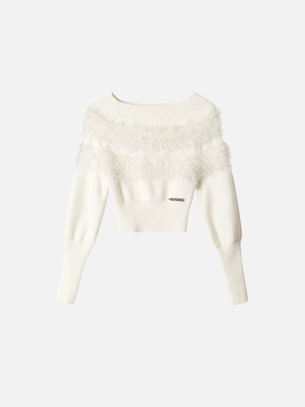 Aelfric Eden Faux Fur Panel Sweater
