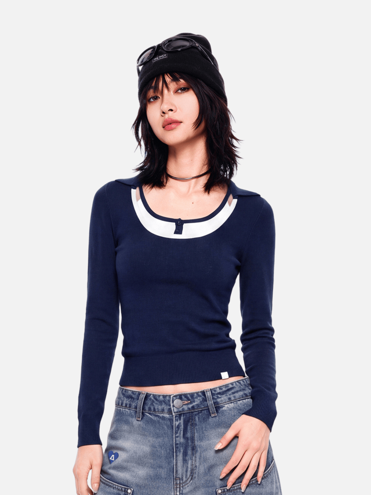 Aelfric Eden Layered Knit Top