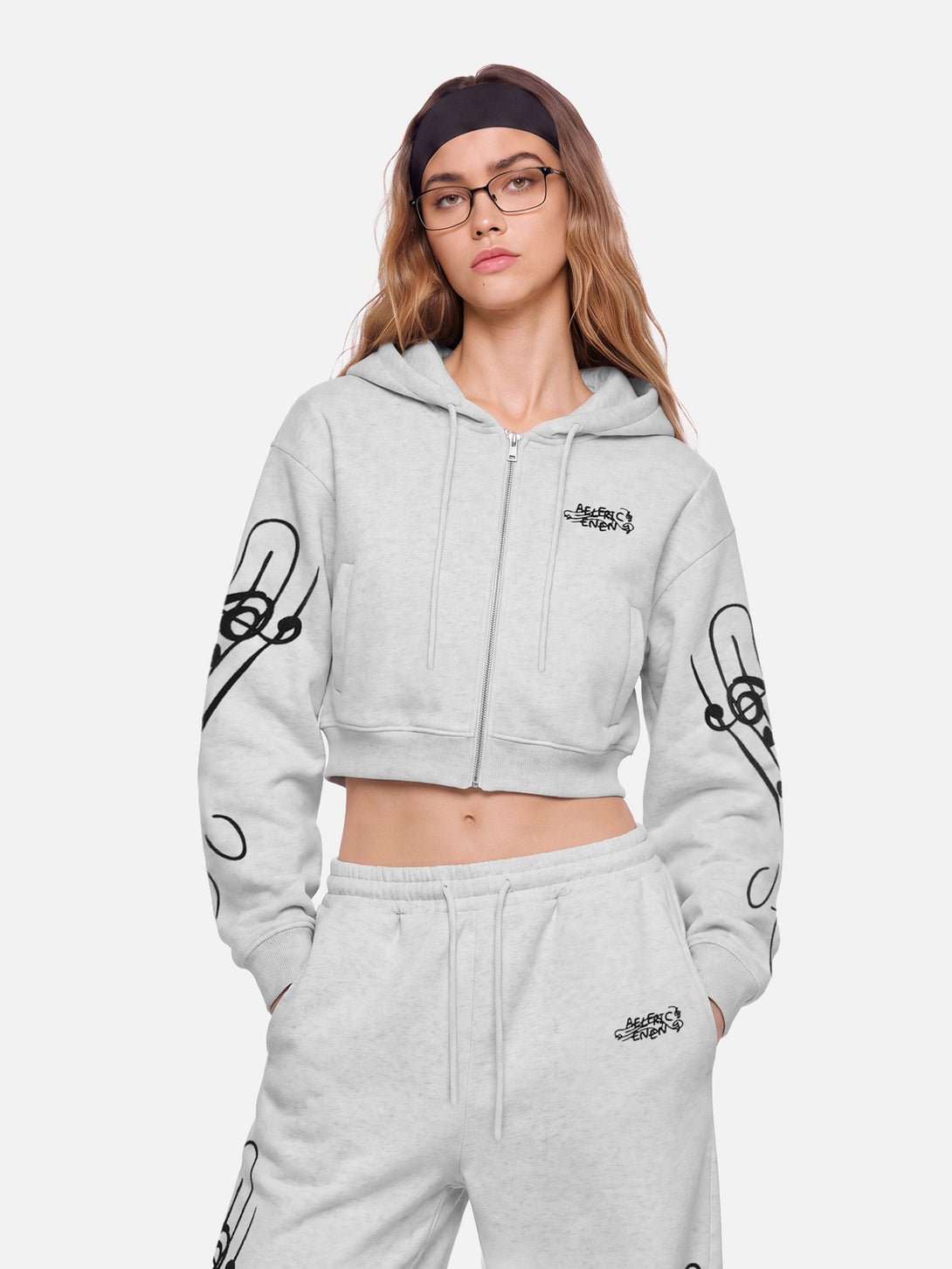 Aelfric Eden Slim Music Note Hoodie Sets