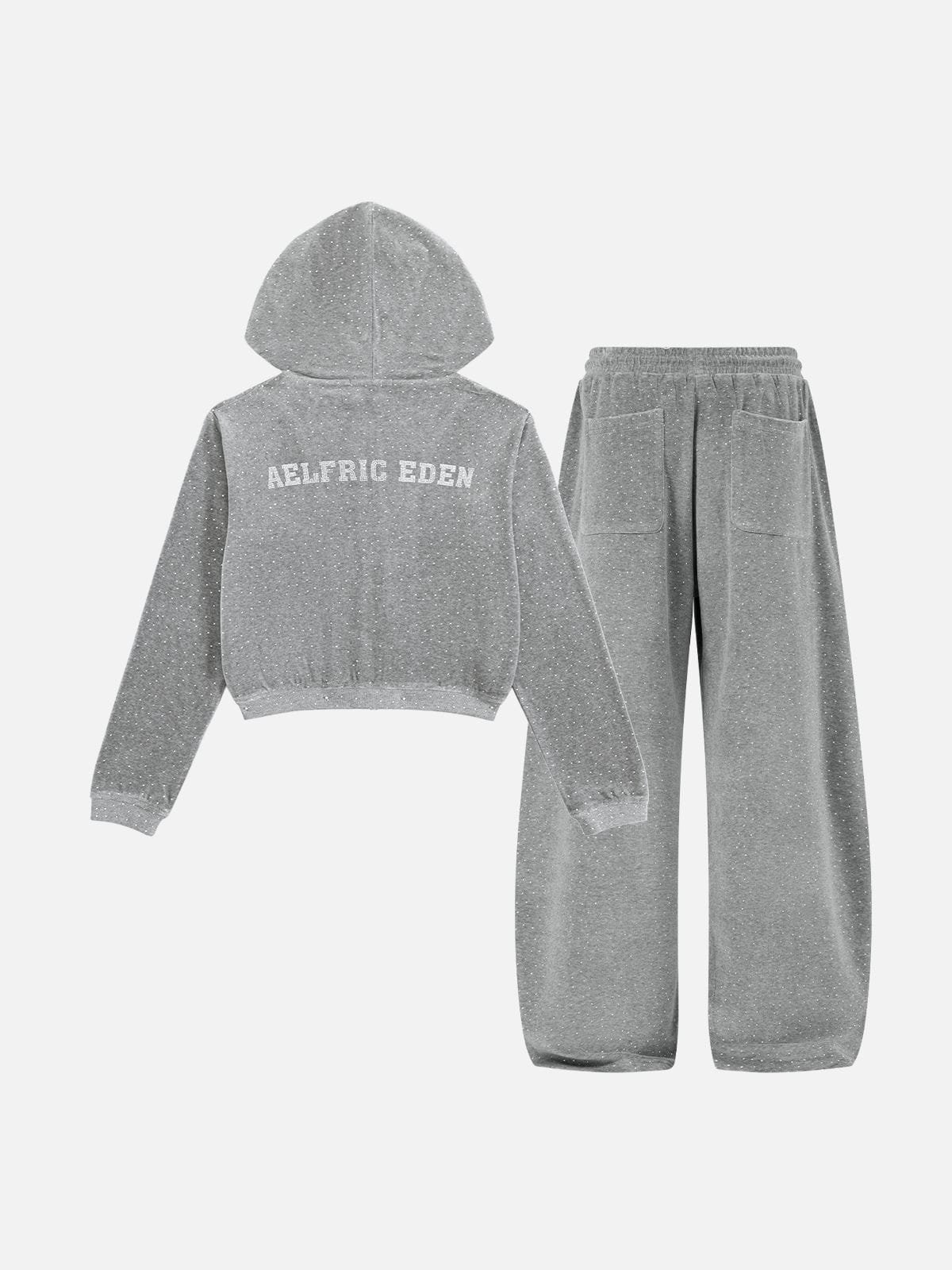 Aelfric Eden Rhinestone Hoodie Sets