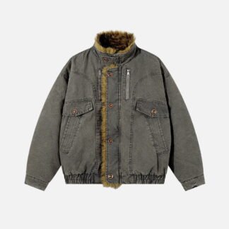 Aelfric Eden Washed Faux Fur Coat