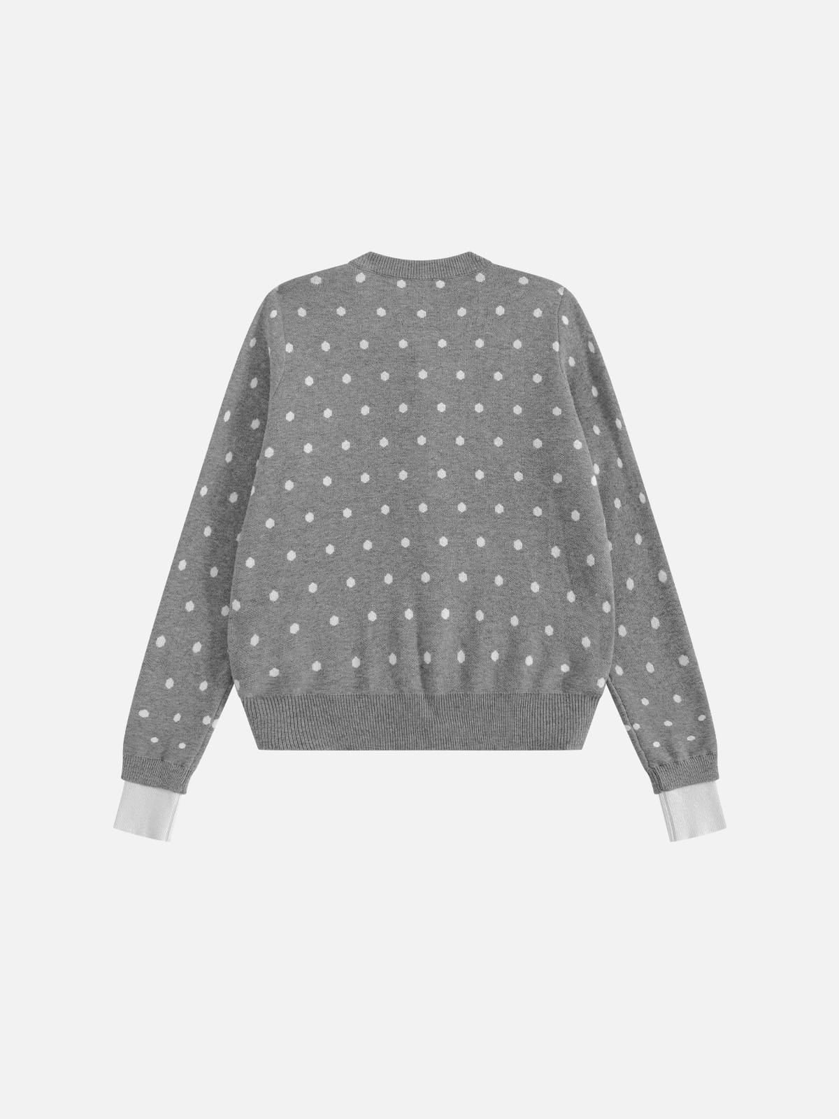 Aelfric Eden Polka Dot Layered Cardigan