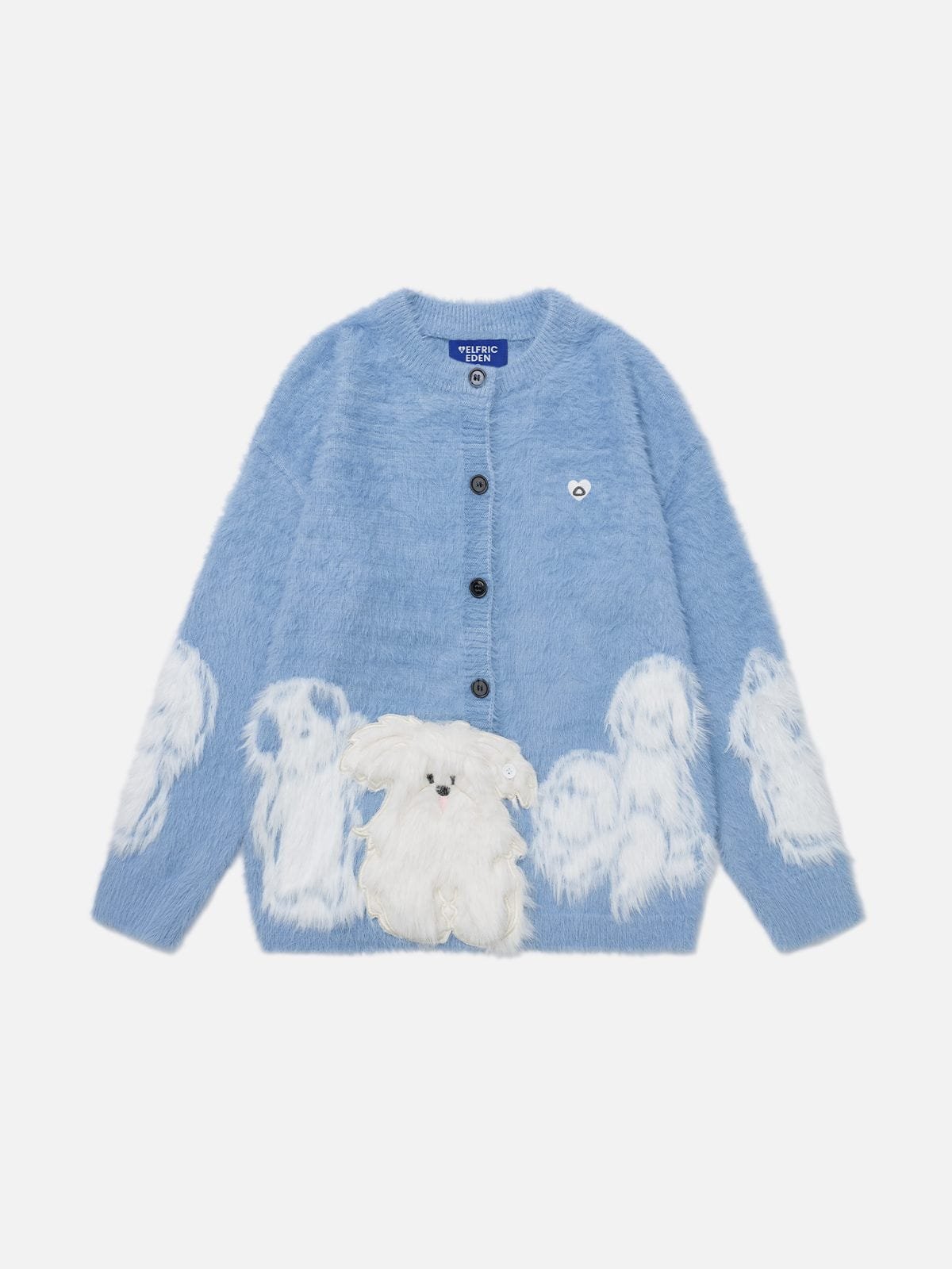 Aelfric Eden Plush Dog Cardigan