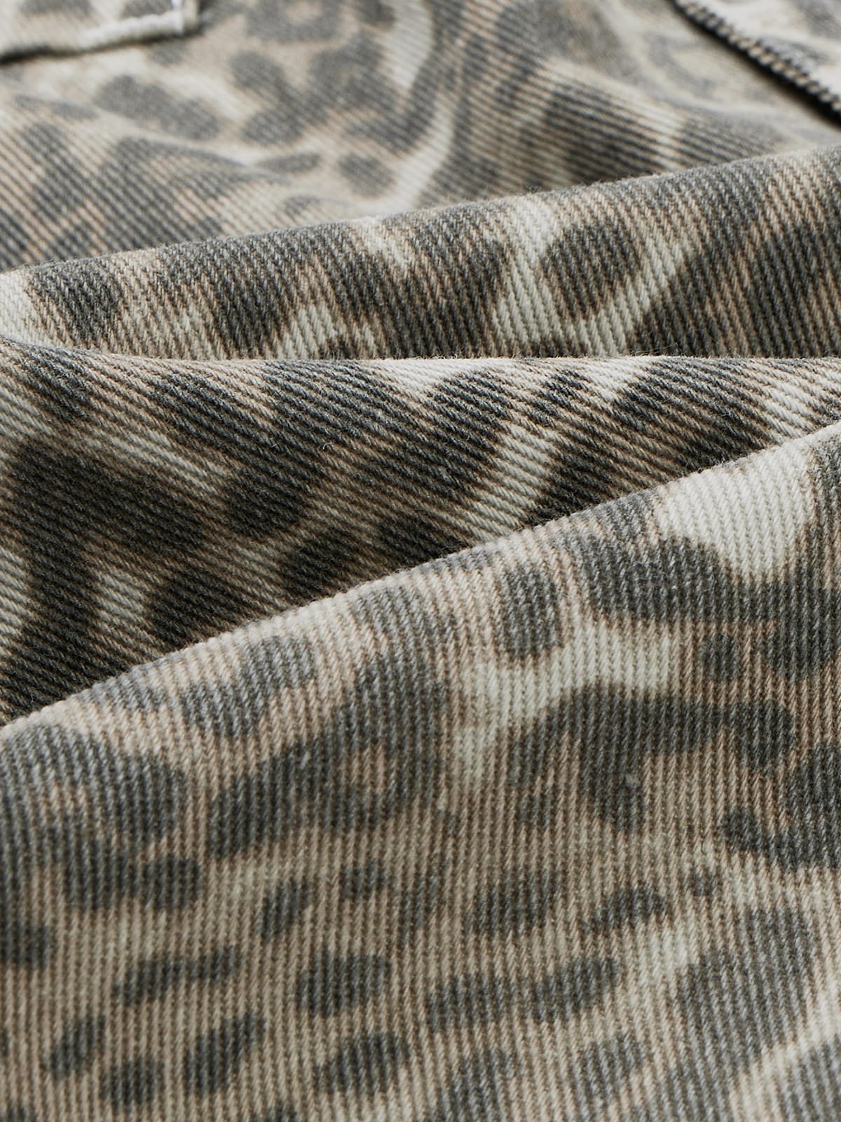 Aelfric Eden Leopard Print Longline Jorts