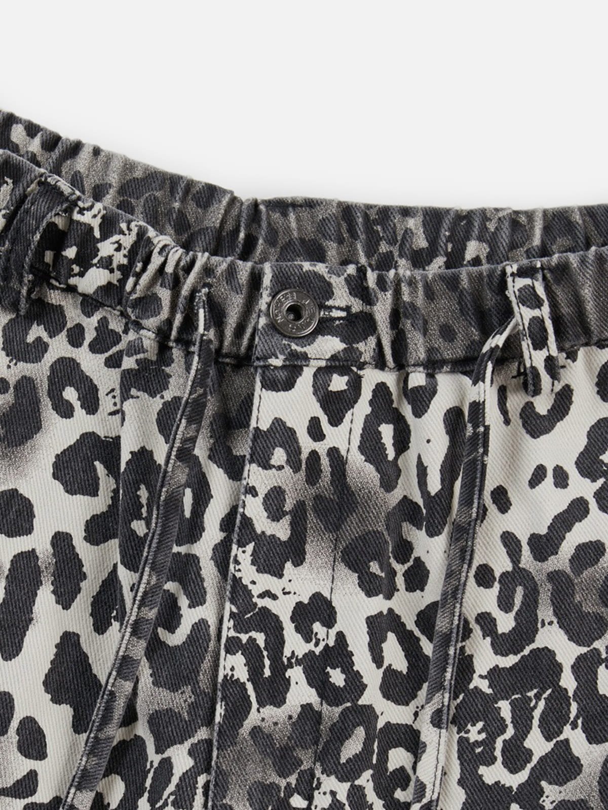 Aelfric Eden Leopard Baggy Barrel Jeans