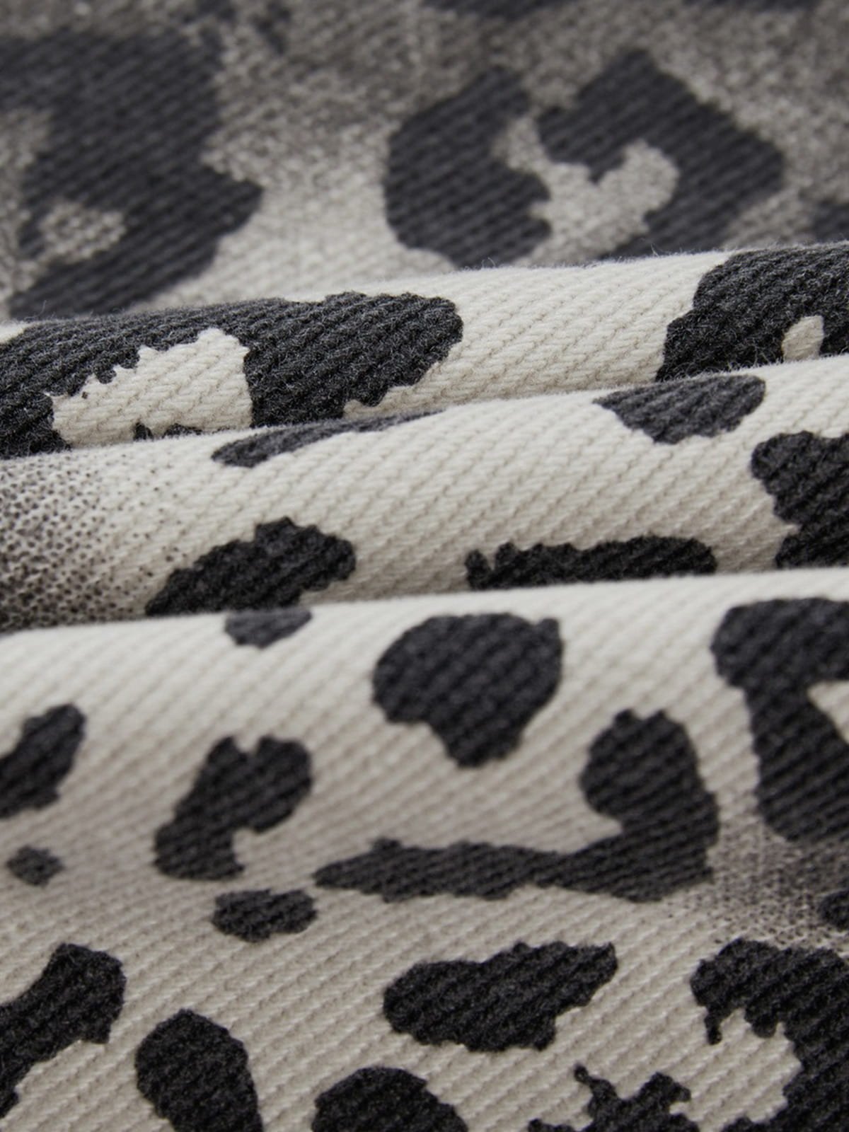 Aelfric Eden Leopard Baggy Barrel Jeans