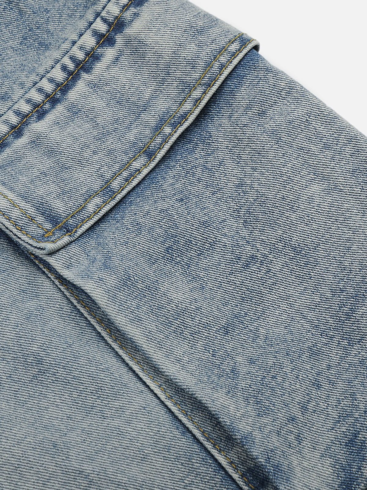 Aelfric Eden Multi Pocket Baggy Barrel Jeans