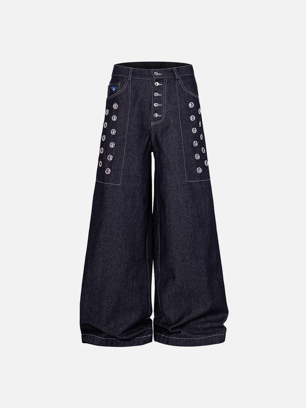Aelfric Eden Grommet Button Fly Baggy Jeans