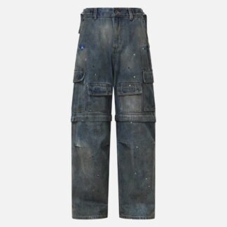 Aelfric Eden Paint Splatter Multi Pocket Jeans