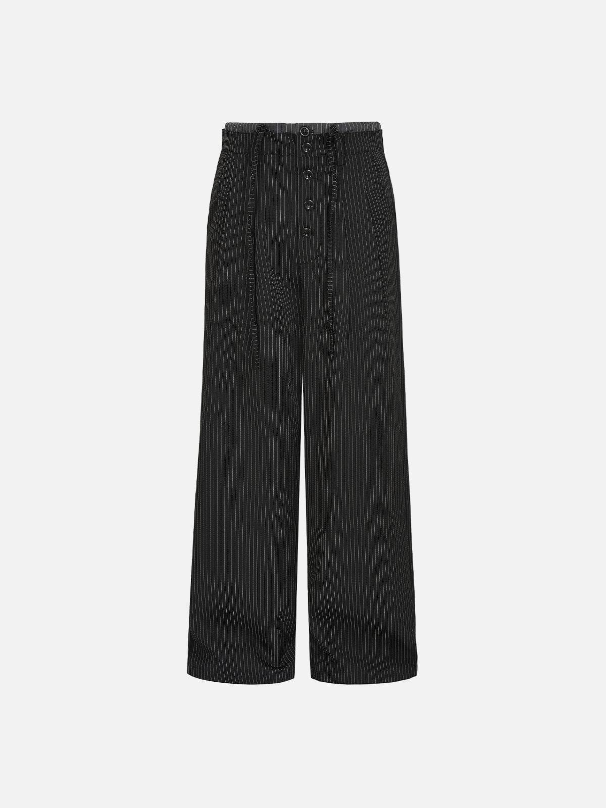 Aelfric Eden Pinstripe Button Fly Pants