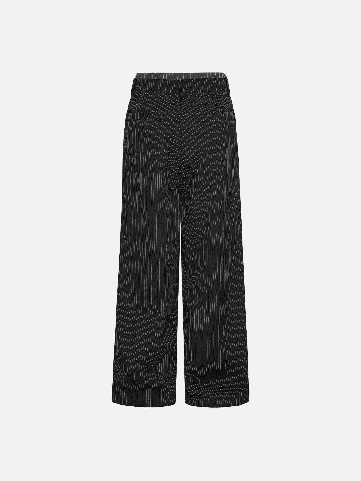 Aelfric Eden Pinstripe Button Fly Pants