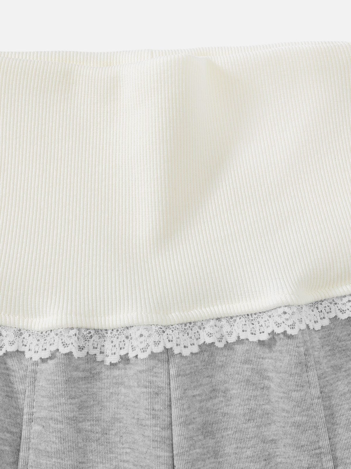 Aelfric Eden Lace Trim Baggy Sweatpants