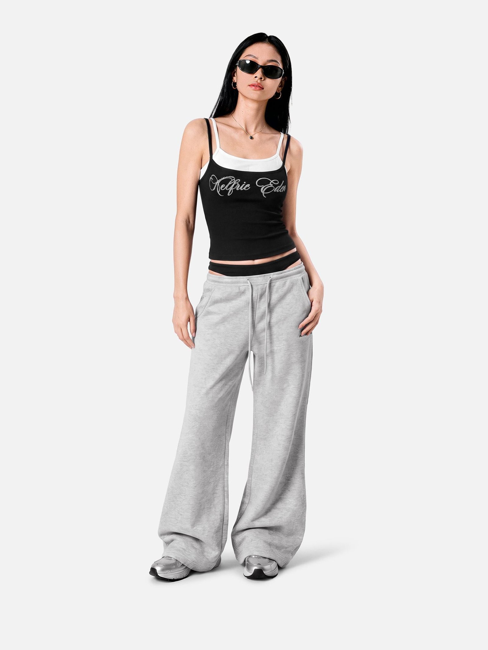 Aelfric Eden Layered Waistband Bootcut Sweatpants