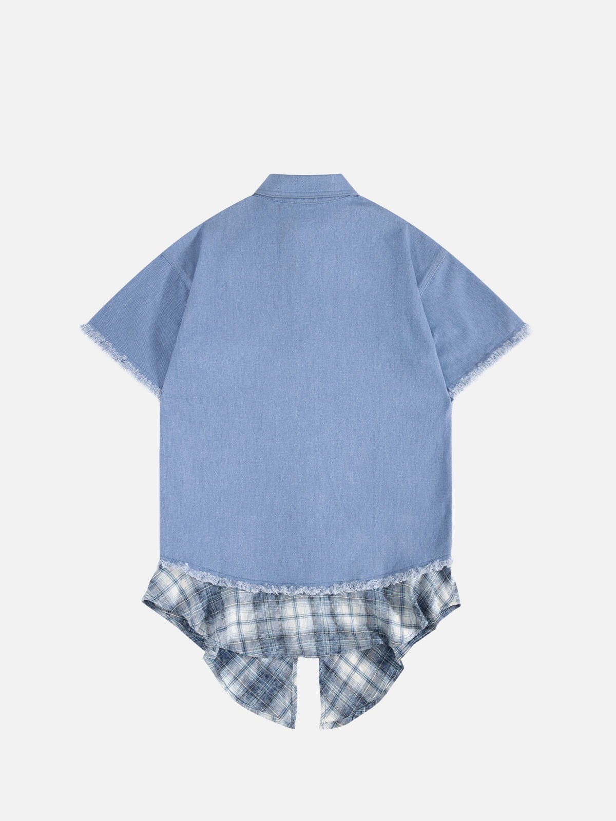 Aelfric Eden Denim Layered Short Sleeve Shirt