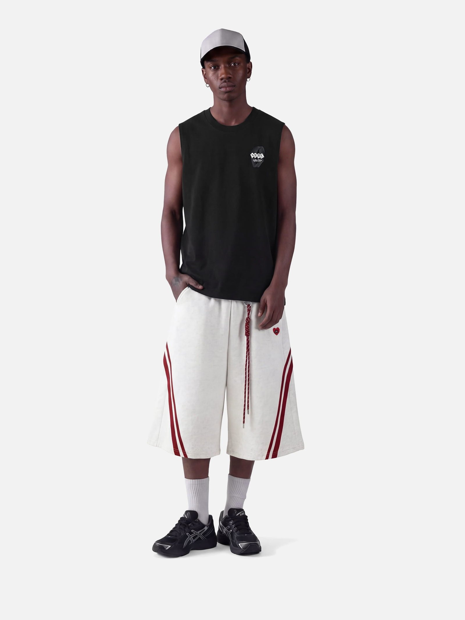 Aelfric Eden Stripe Longline Shorts