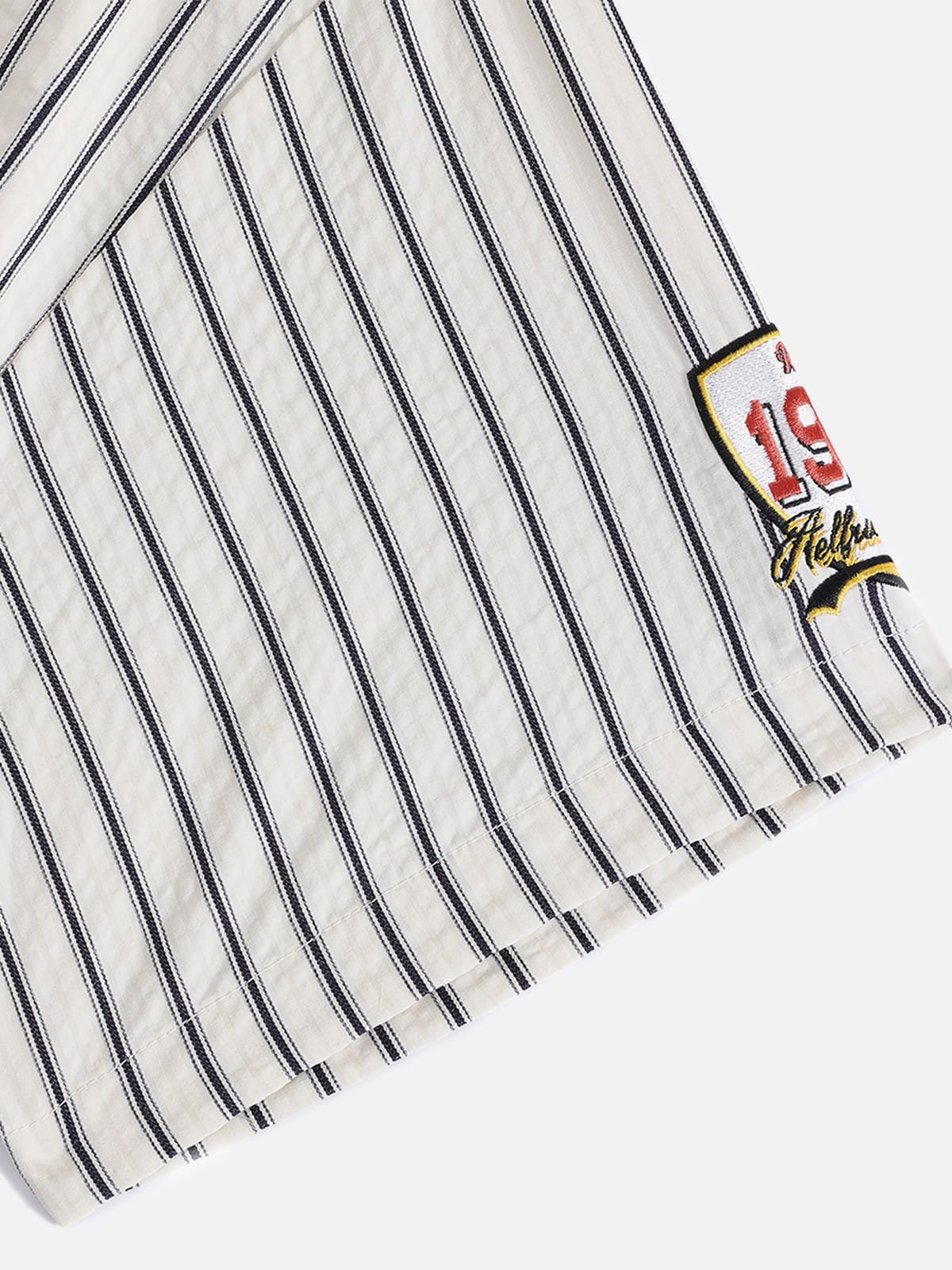 Aelfric Eden Stripe Patch Short Sleeve Shirt