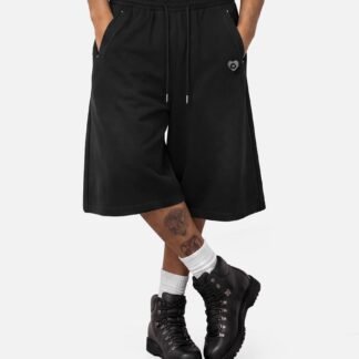 Aelfric Eden Leopard Double Waist Longline Shorts