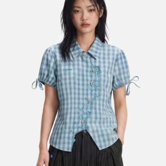 Aelfric Eden Plaid Dog Short Sleeve Shirt