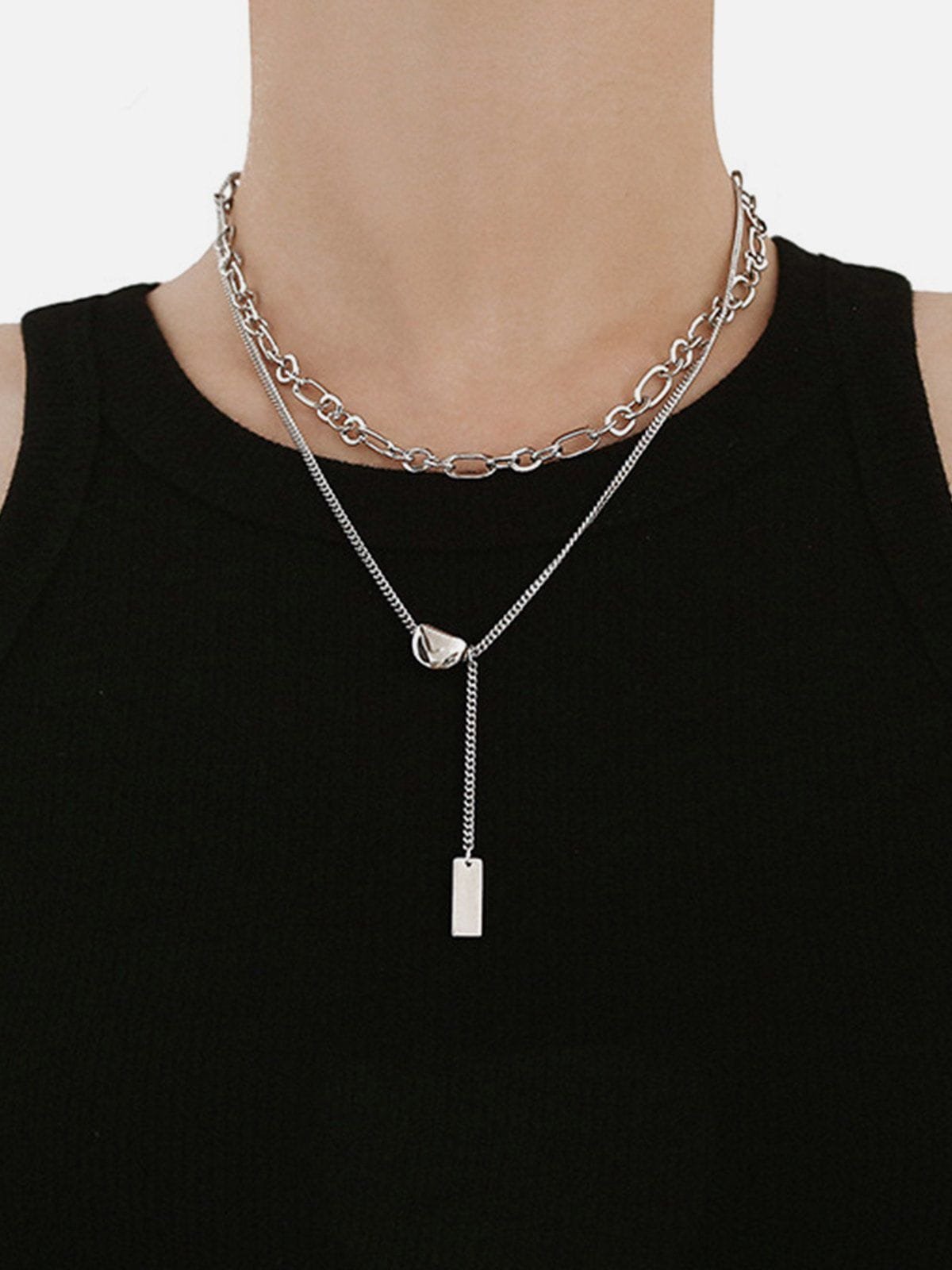 Aelfric Eden Hip Hop Layerd Necklace
