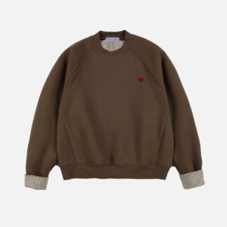 Aelfric Eden Plaid Patchwork Sweatshirt