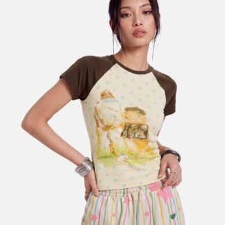 Aelfric Eden Sketch Raglan Baby Tee